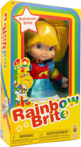 Tls Rainbow Brite Muñeca Rubia De 12 Pulgadas