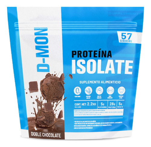 Proteína Whey Hidrolizada Isolate D-mon Blue 2.2kg Bolsa
