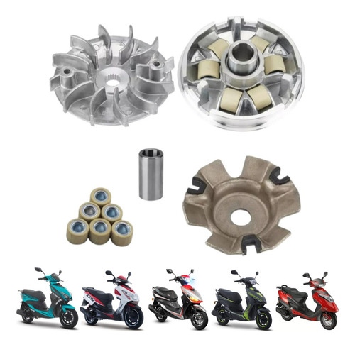 Vareador Completo Para Motoneta D150lt X125