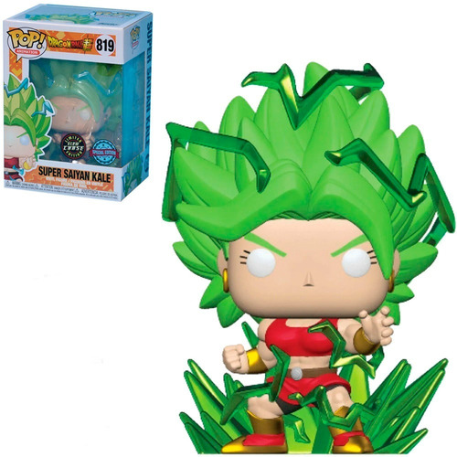 Funko Pop Dragon Ball Z Super Saiyan Kale Gitd Chase Chalice