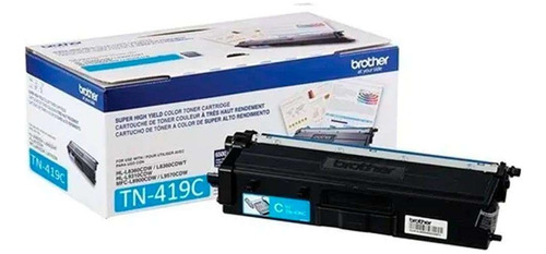 Toner Brother Tn419c Cyan 9k P/l8360cdw/8900