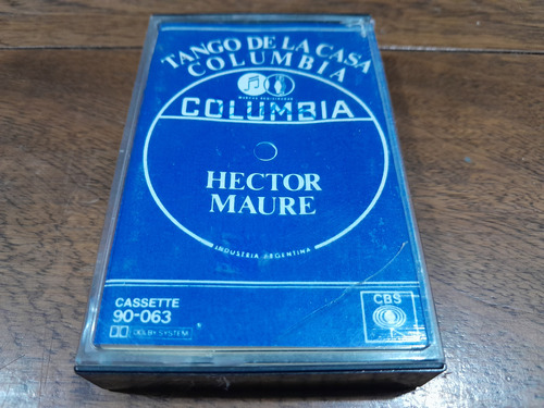 Casete - Héctor Mauré - Tango De La Casa Columbia - 1988