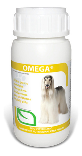 Omega Ruiland Piel Y Pelo Para Perros 60 Tabletas
