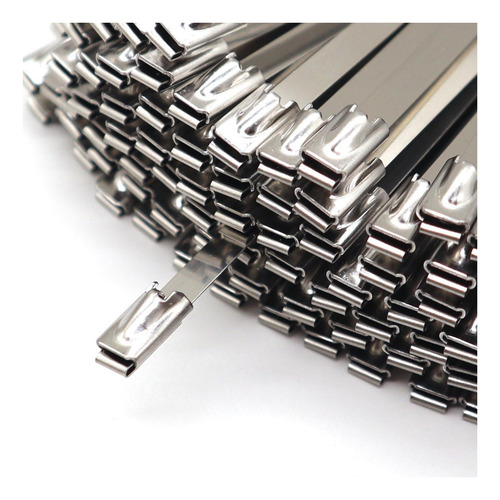 100pcs Autocolcos De Acero Inoxidable De Acero Inoxidable De