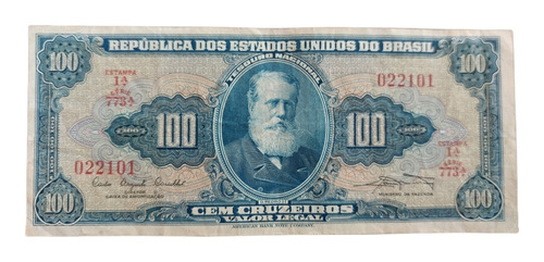 Billete 100 Cruzeiros 