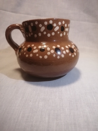 Taza De Barro Tradicional Jarrito Cafatero O Chocolatero 6pz