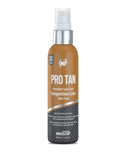 Pro Tan Super Dark Competition Color Base Coat   3x Darker