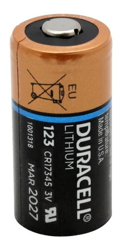 Bateria Duracell Dl123a Cr123a - Ultra Lithium (cr17345)