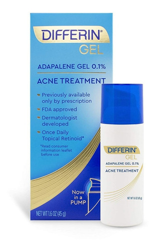 Gel De Tratamiento Para El Acné Differin, Antimanchas Deacne