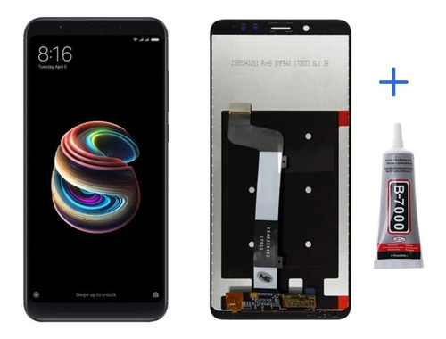 Pantalla Compatible Con Xiaomi Redmi Note 5 Pro + Pegamento
