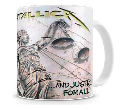 Caneca Metallica And Justice For All