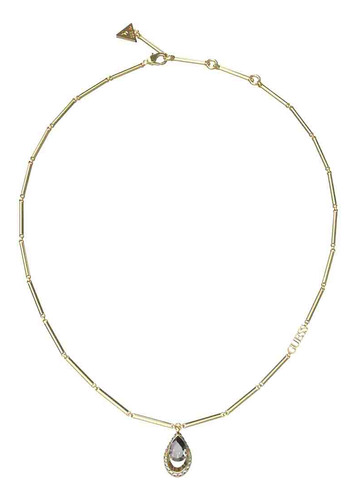 Collar Guess Para Mujer Cadenas Joyería Acero Inoxidable Color Dorado4