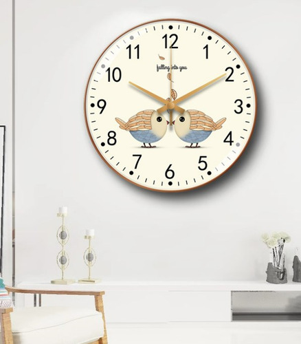 Reloj De Pared De Cuarzo De Estilo Simple De 8 Pulgadas Que