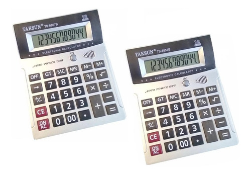 X2 Calculadoras Calculadora De Escritorio Con Detector Uv 