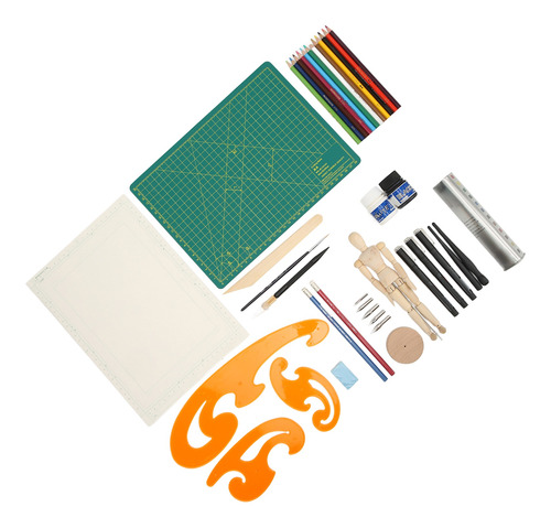 Kit De Dibujo De Dibujos Animados De Comic Art Supplies De P