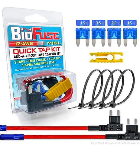 12 Awg Mini Apm Atm Quick Tap Kit: 2 Add-a-circuit Car ...
