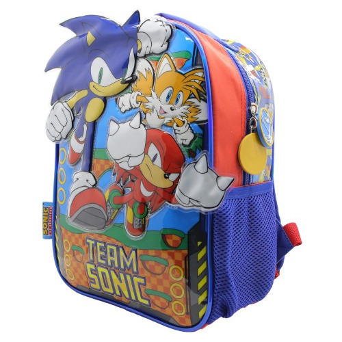 Mochila Jardin Espalda Sonic Hedgehog Eggman Miles Original 