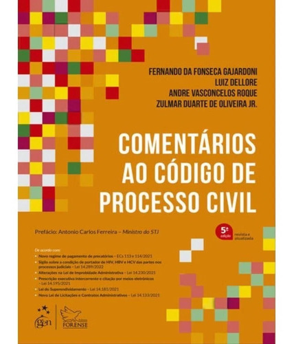 Comentários Ao Código De Processo Civil