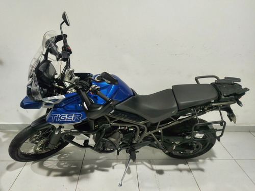 Imagem 11 de 12 de Triumph Tiger 800 Xcx Abs Azul 2018