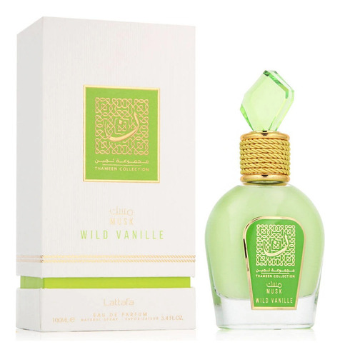 Musk Wild Vanille Thameen Collection Lattafa Edp (100ml) Volumen De La Unidad 100 Fl Oz