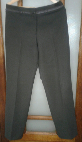 Pantalón Mujer Carmen Achaval Creep Marrón T46 Impecable