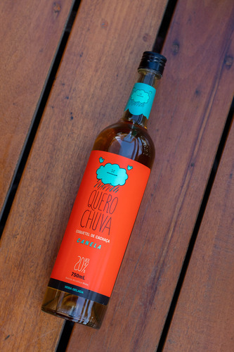 Cachaça Quero Chuva Aperitivo Sabor Canela 750ml