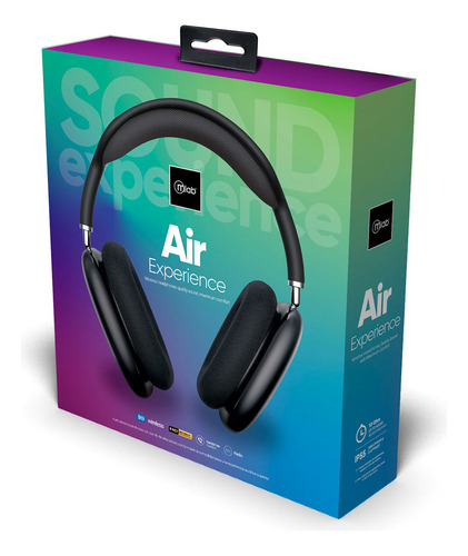 Audífonos Mlab Bluetooth Air Experience Negro