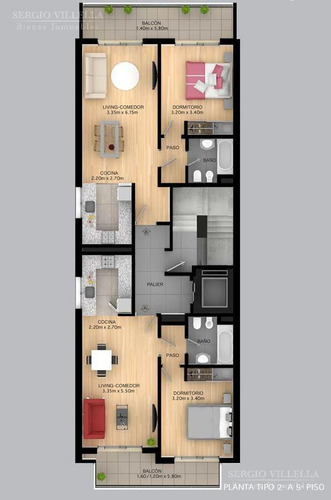 Imagen 3 de 3 de Ituzaingó 700- Departamento De Un Dormitorio En Venta- Rosario.