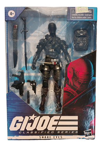 Gi Joe Snake Eyes Classified Series Hasbro Gijoe Nuevo