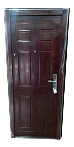 Puerta De Seguridad Exterior Semi Blindada