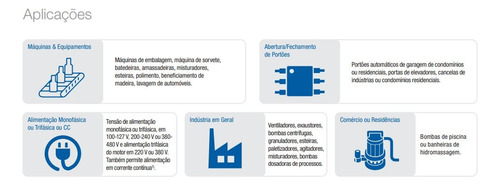 Inversor De Frequência Weg Cfw300 5,5cv 380v 8,2a 14147969