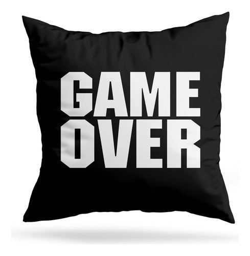 Cojin Deco Game Over (d0458 Boleto.store)