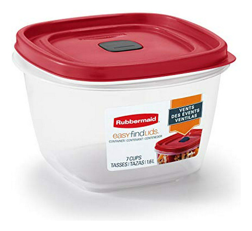 Rubbermaid Easy Find Lids Recipiente Para Almacenamiento Y O