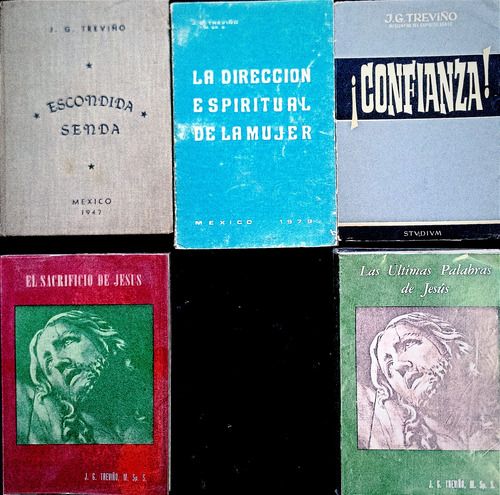 5 Libros Selectos De J.g. Treviño, Confianza Escondida Senda