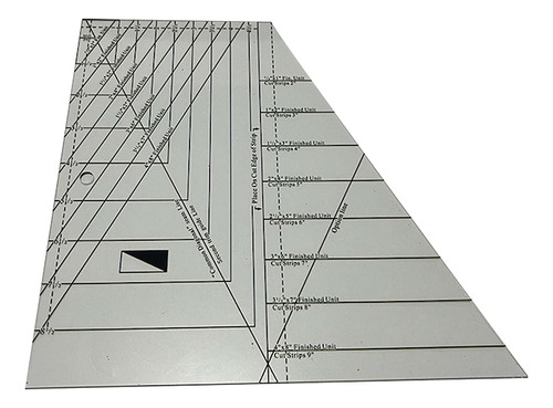 Regla De Acolchado, Plantilla Acrílica Para Cortar Rectos Di