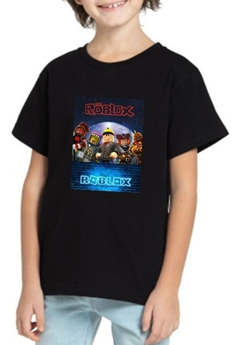 Polera Niño Manga Corta Roblox Iii