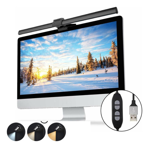 Luz Para Monitor Pc Led 