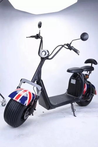 Moto  Scooter Electrica Con Suspension Frontal Bateria 