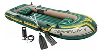 Comprar Bote Inflable Seahawk 4 Intex Con Remos E Inflador