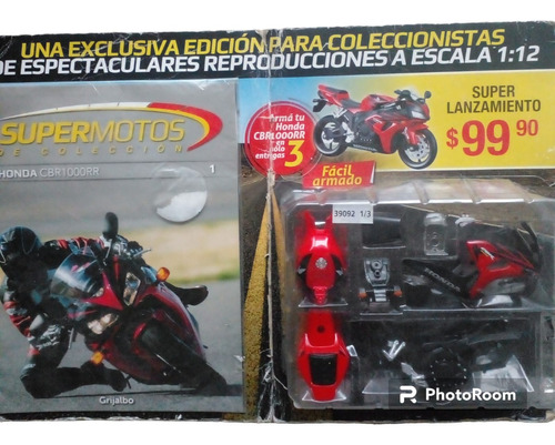 Fascículos X 36  + Piezas  Para Armar 12 Supermotos. 