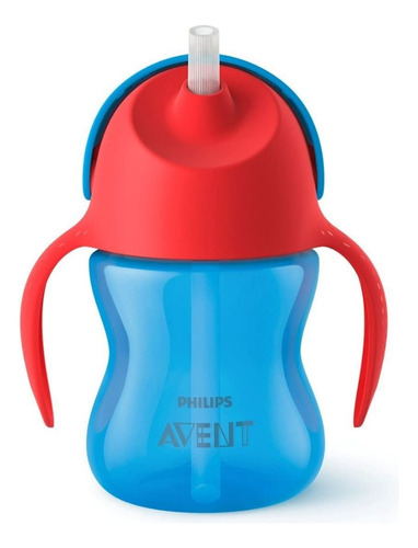 Copo Dinossauro 200ml 9m Azul E Vermelho - Philips Avent