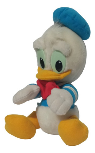 Peluche Pato Donald Duck 23 Cm - 1980's Plaskool Disney