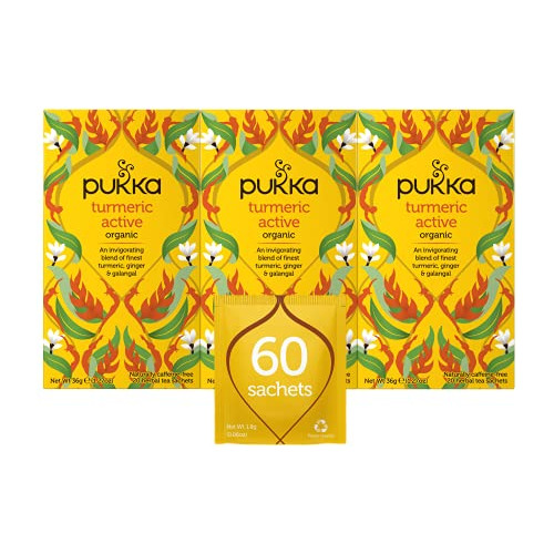 Herbal Tea, Té Herbal - Pukka Herbs Turmeric Active, Té De H