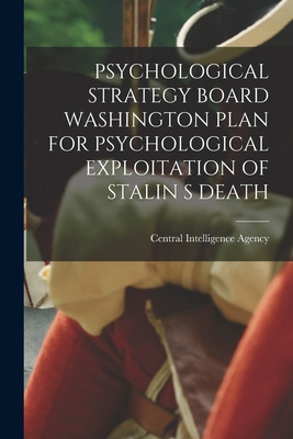 Libro Psychological Strategy Board Washington Plan For Ps...