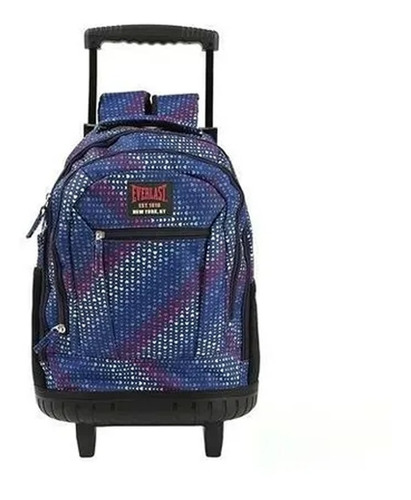 Mochila Carro Everlast 7470 Carrito Colegio Base Reforzada