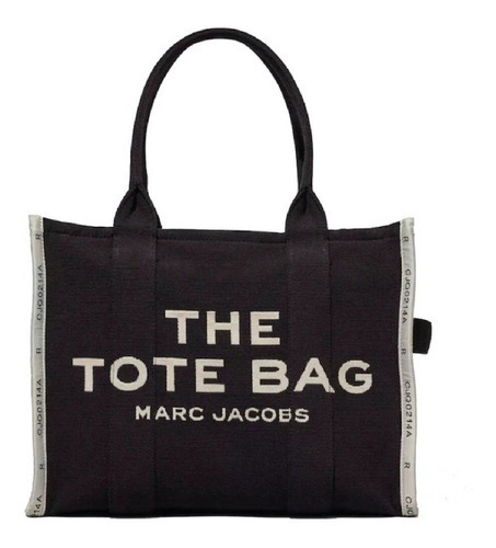 Bolsa Marc Jacobs The Jacquard Large Tote M0017048 Negro