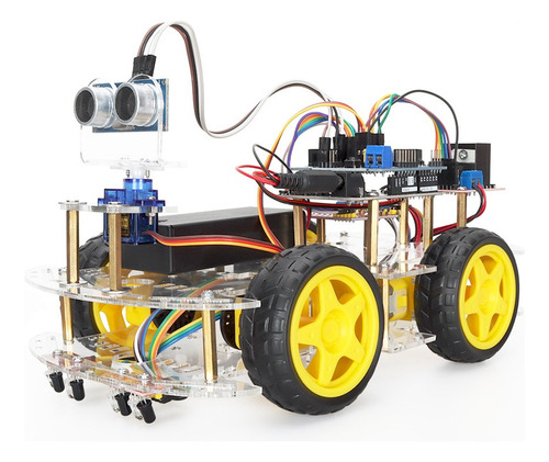 Robot 3d Programable Arduino Uno R3 De 4 W