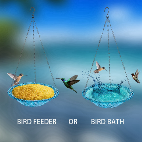 Comedero Colgante Para Pájaros C5bird Con Forma De Flor Para