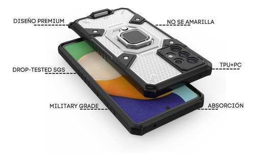 Imagen 2 de 8 de Estuche Funda Antichoque Con Proteccion Para Samsung A53