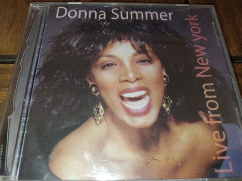 Donna Summer Live Forma New York Cd En Impecable Estado 